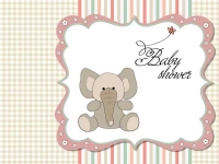 Baby Shower - send Kort og Invitation til Baby Shower