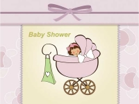 Baby Shower - send Kort og Invitation til Baby Shower