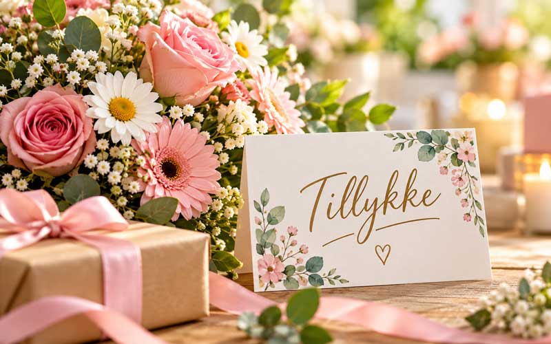 Tillykke-hilsner – 30+ søde, sjove & personlige tekster